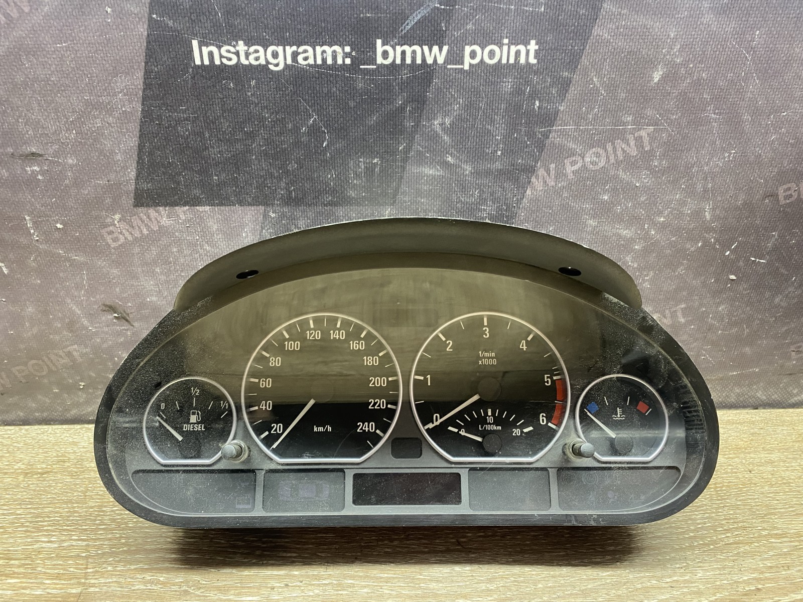Панель приладів BMW E46 (МКПП) дизель Bosch